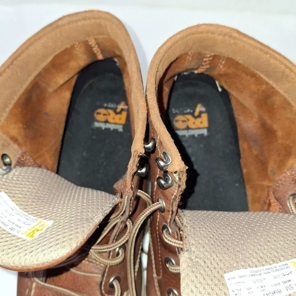 Timberland PRO Mens Barstow Wedge 6 Moc Soft Toe Work Boots 89647 Work Casual
